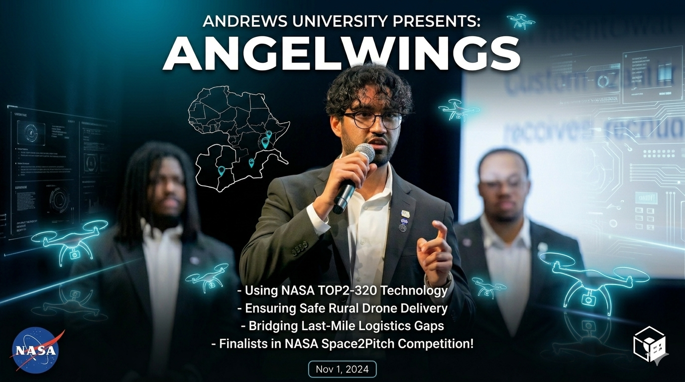 Andrews University’s Team AngelWings Soars in NASA Startup Competition